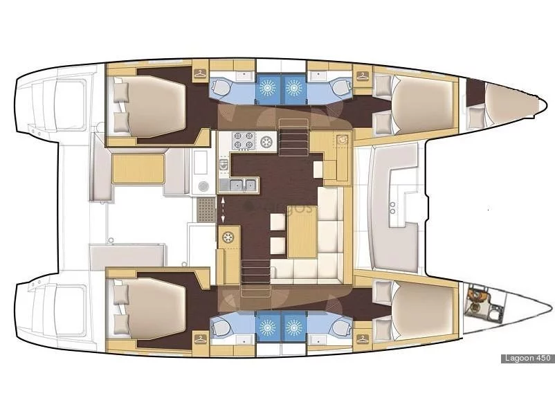 Lagoon 450F (ARISTOFANIS) Plan image - 7