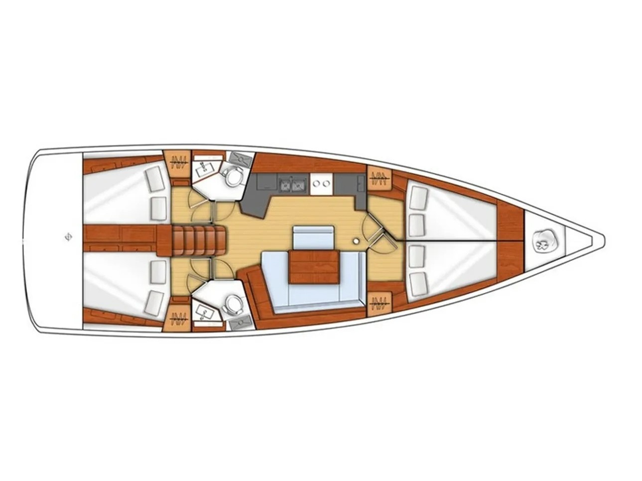 Oceanis 45 — photo 5
