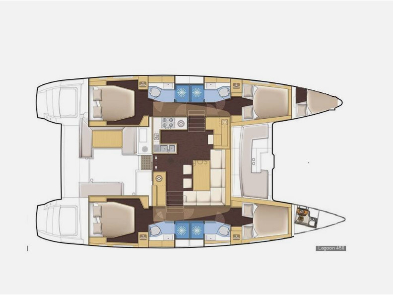 Lagoon 450 F (4 cab.) — photo 6