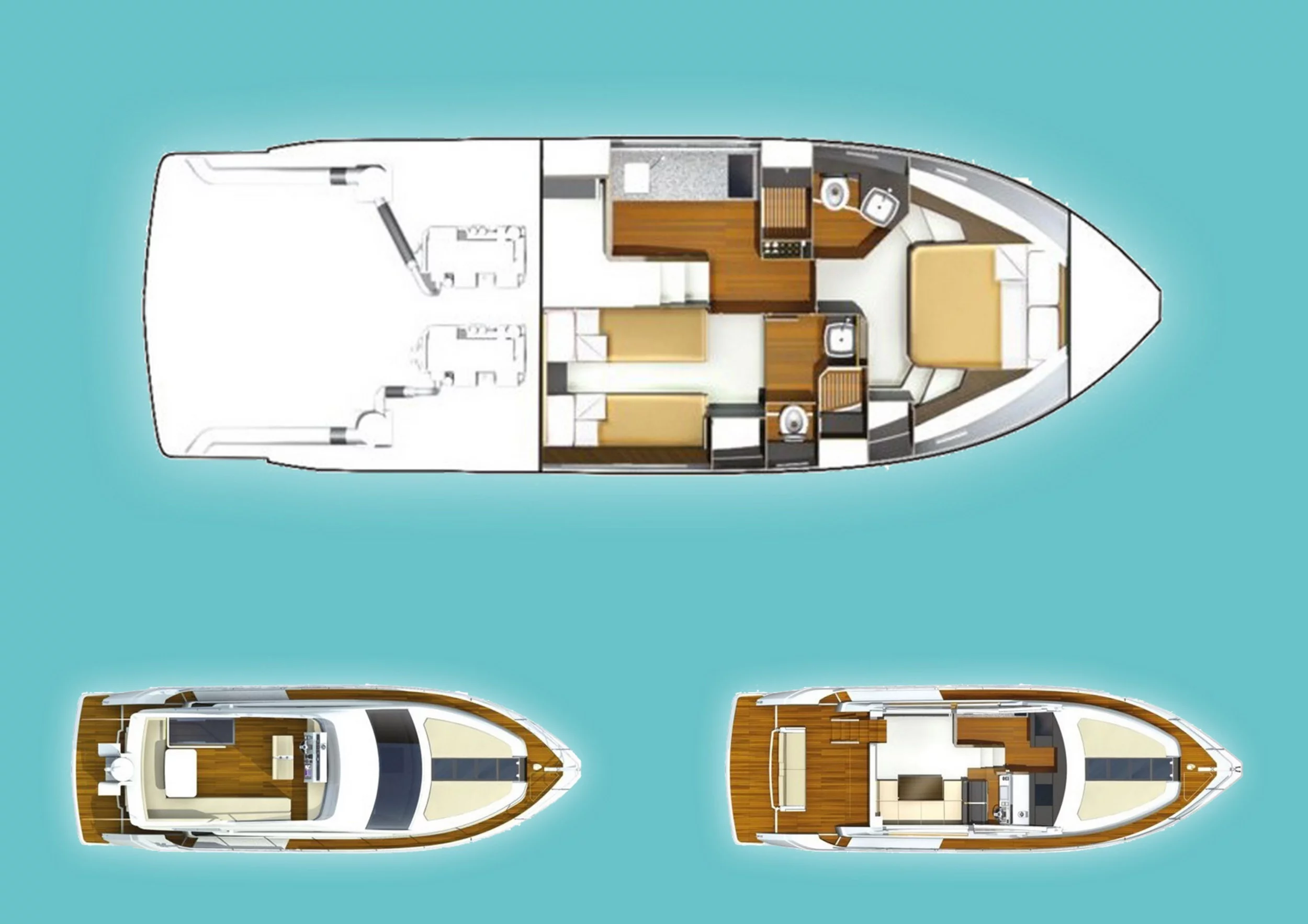 Fairline Squadron 42 (Solitaire)  - 8