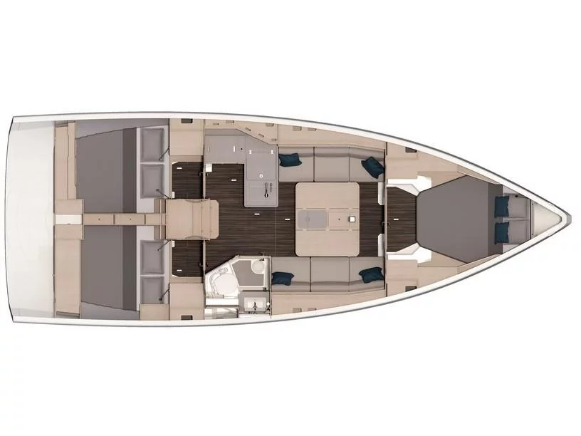 Dufour 37 (Polygala) Plan image - 5