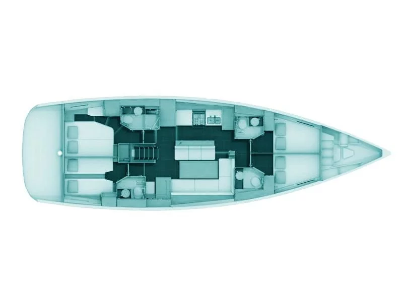 Jeanneau 54 (Kymo) Plan image - 12