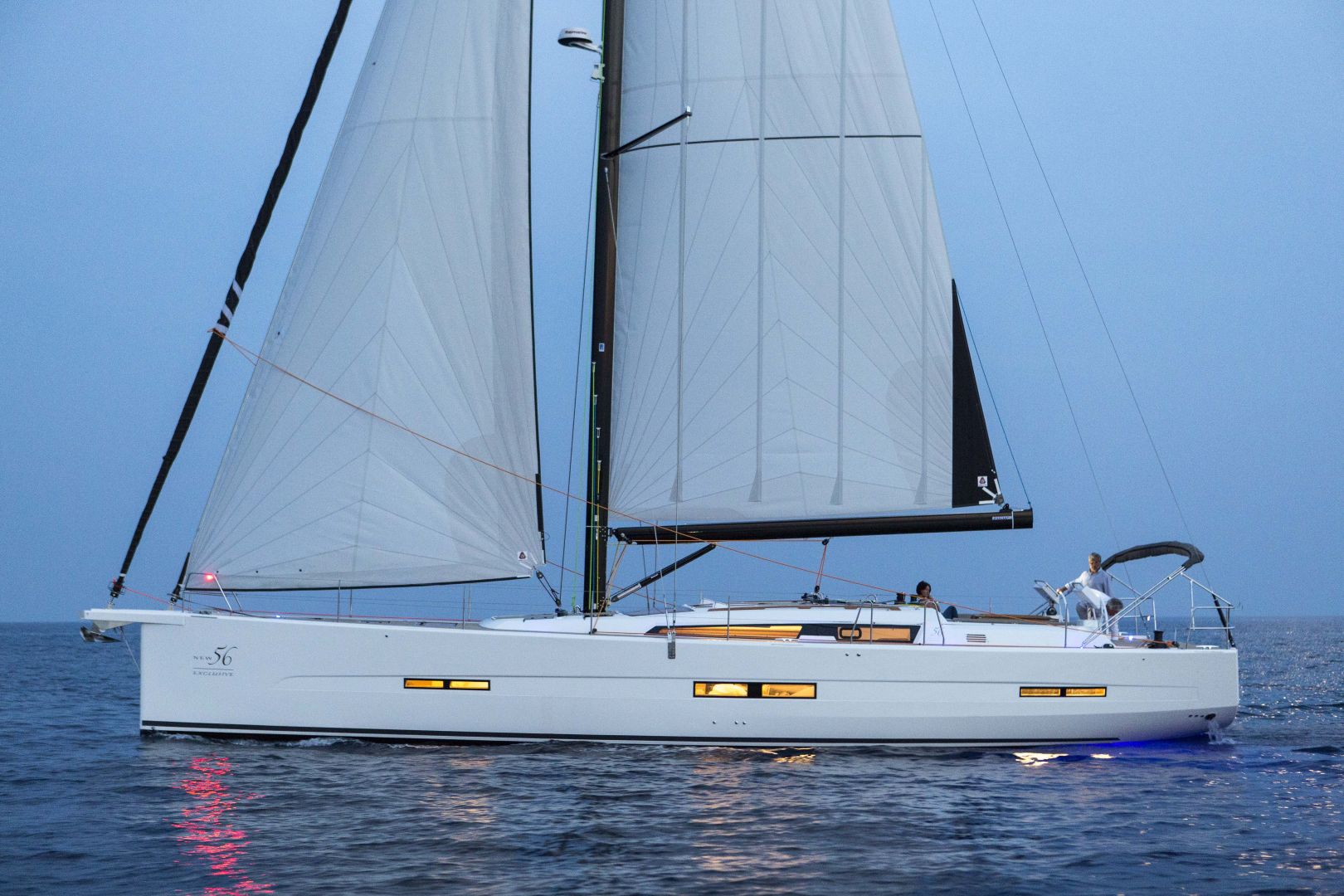 Dufour 56 Exclusive (Ac in all cabins+Wm+Gen+Bbq) — photo 34