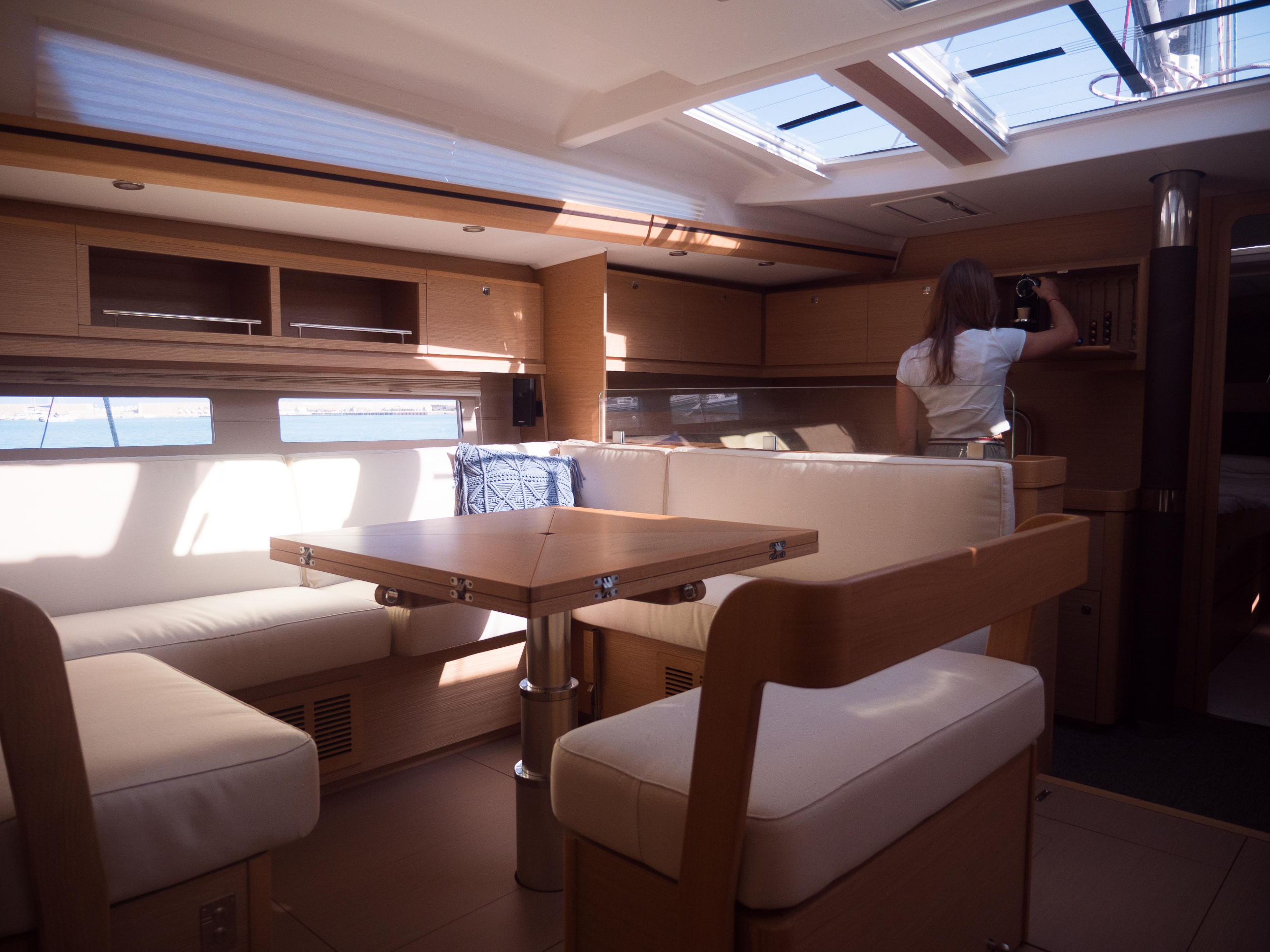 Dufour 56 Exclusive (Ac in all cabins+Wm+Gen+Bbq) — photo 7