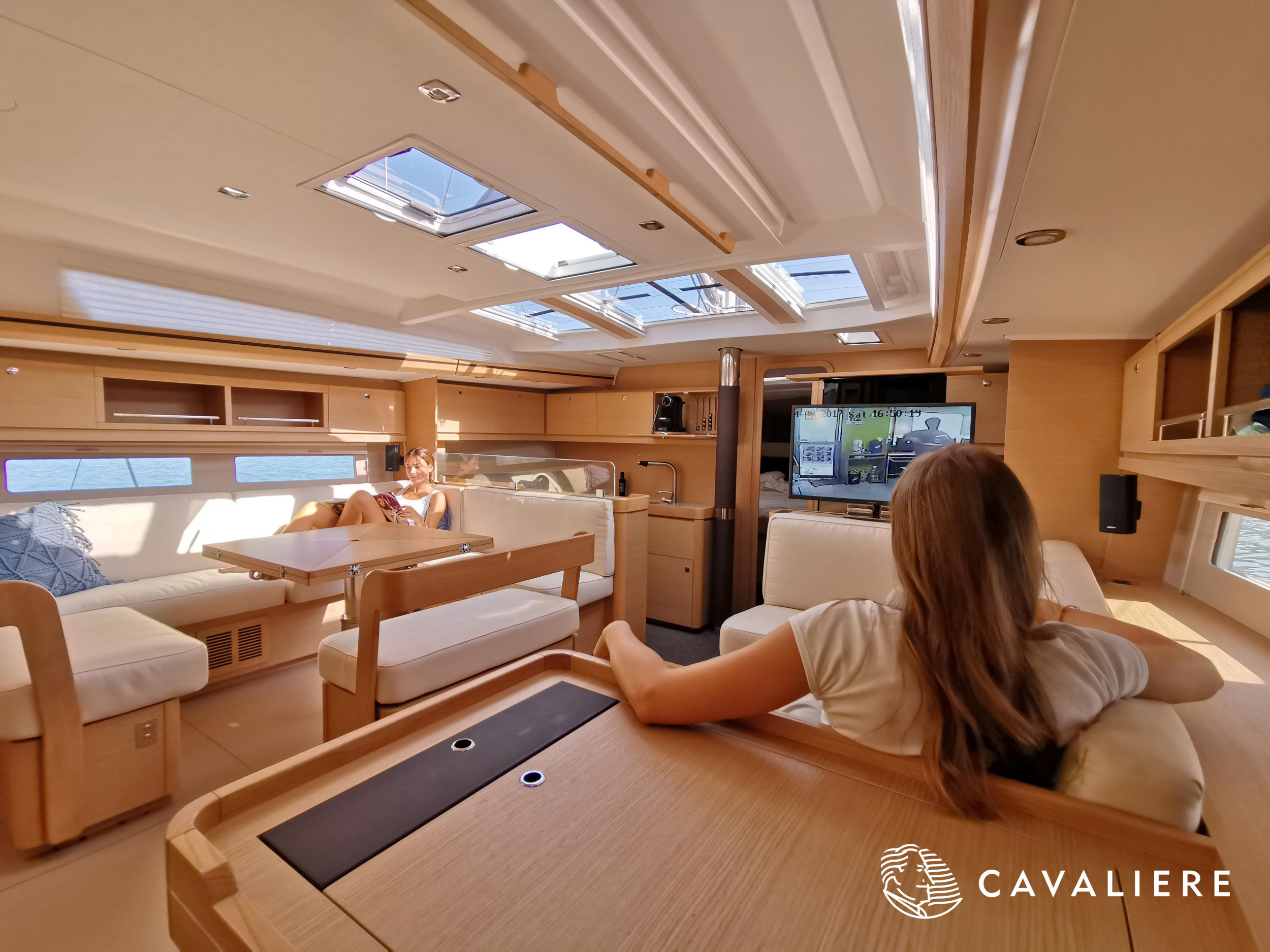 Dufour 56 Exclusive (Ac in all cabins+Wm+Gen+Bbq) — photo 40