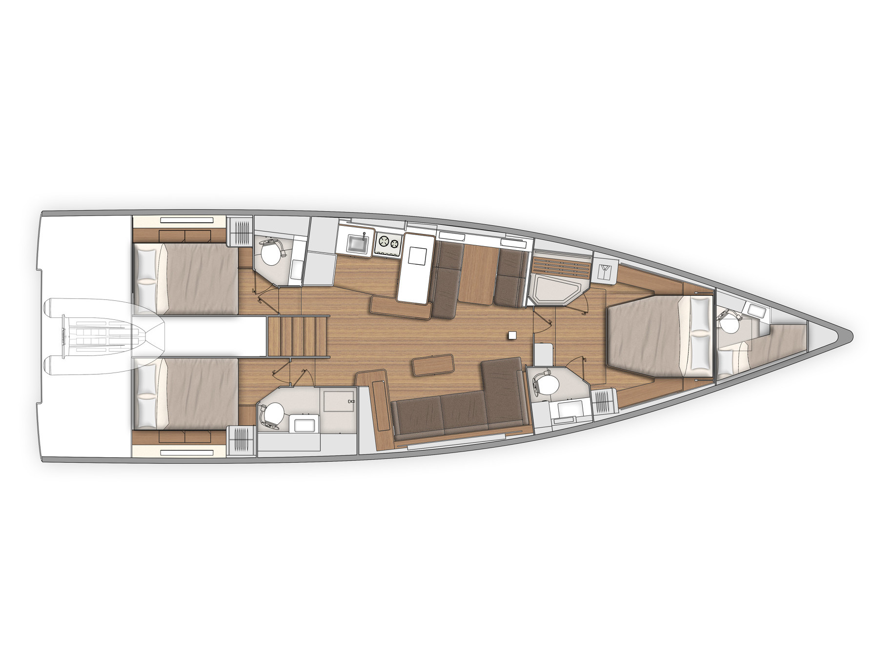 First Yacht 53 — photo 7