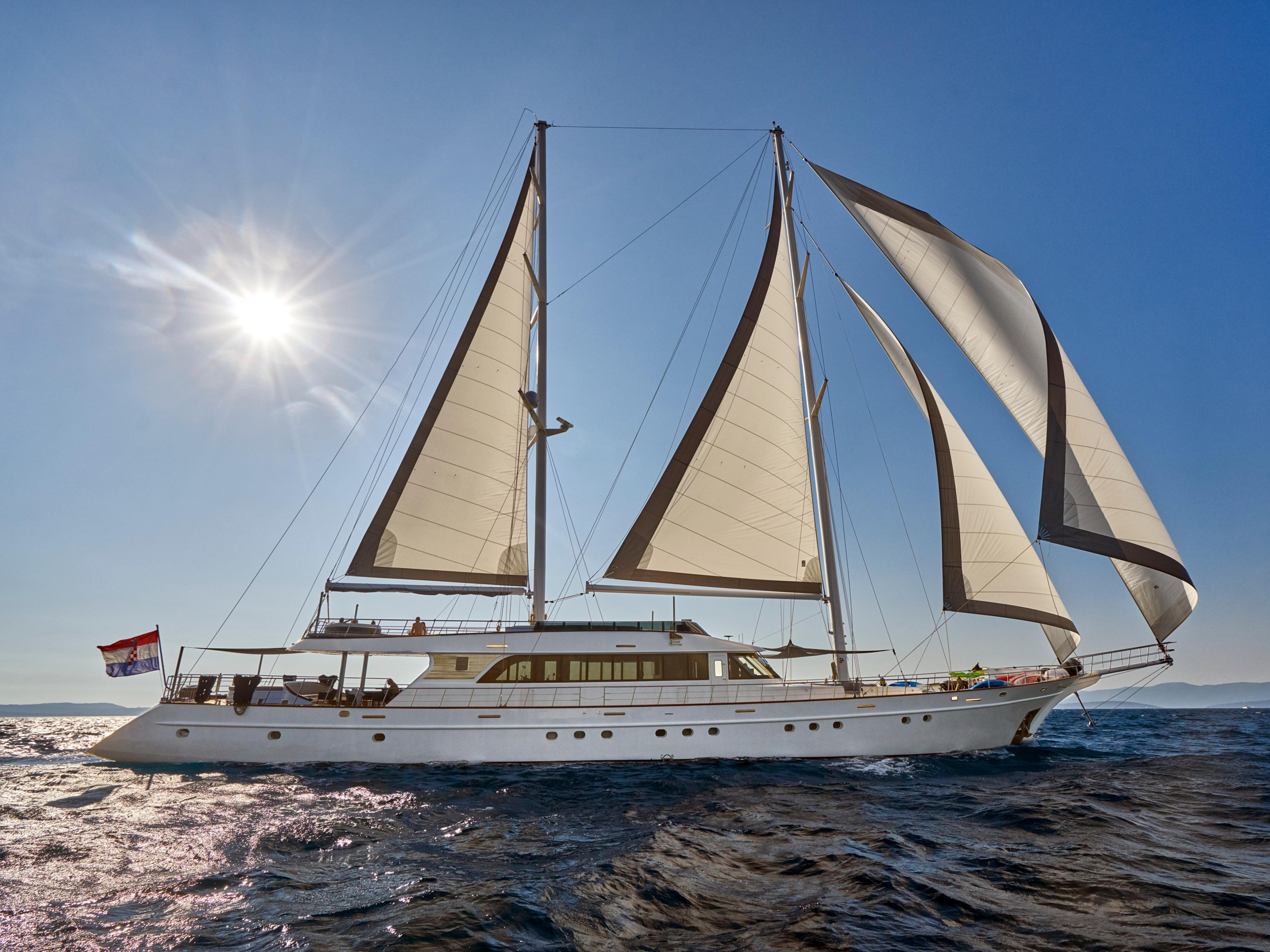 Luxury motor sailer — photo 1