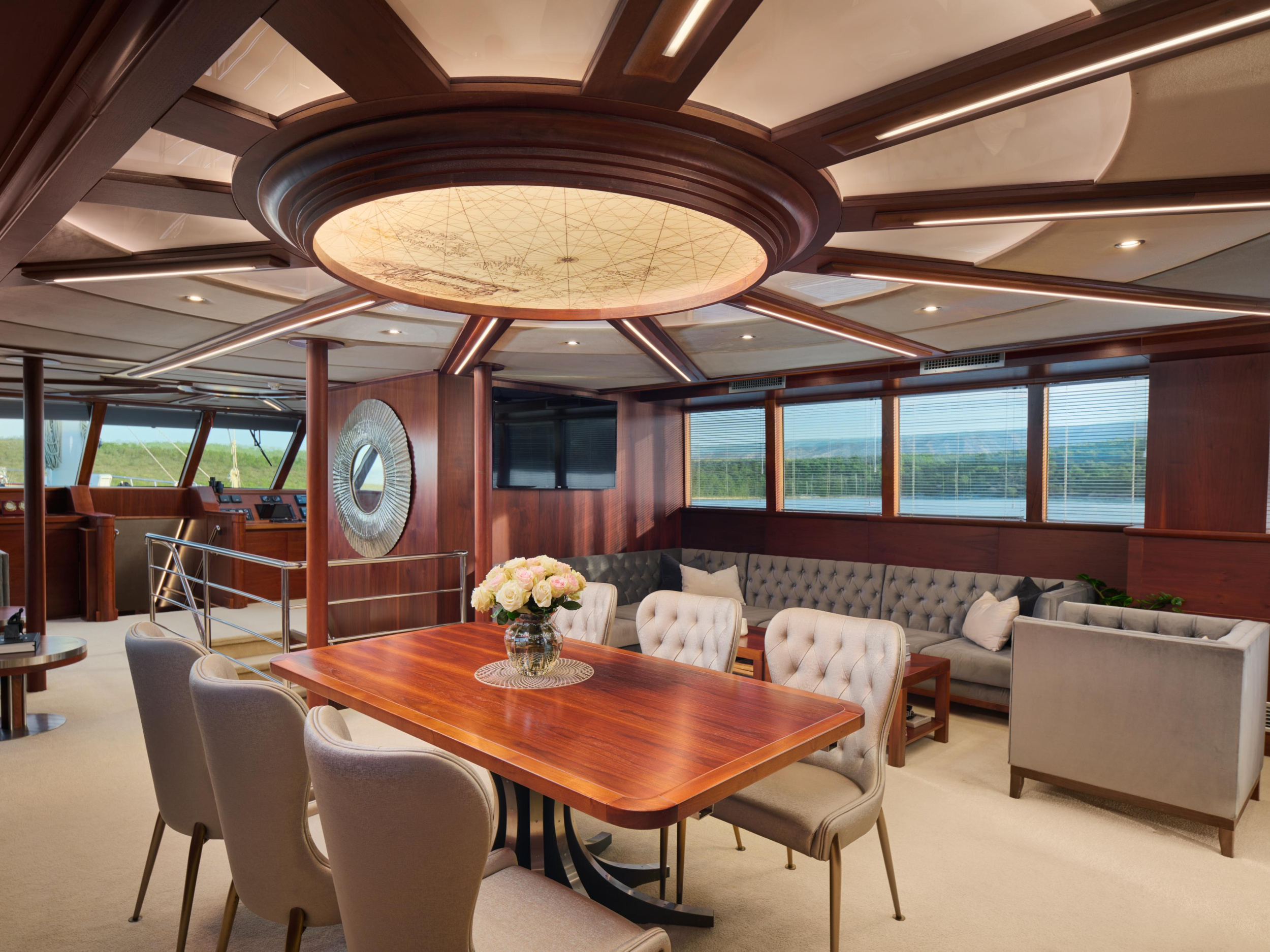 Luxury motor sailer — photo 33