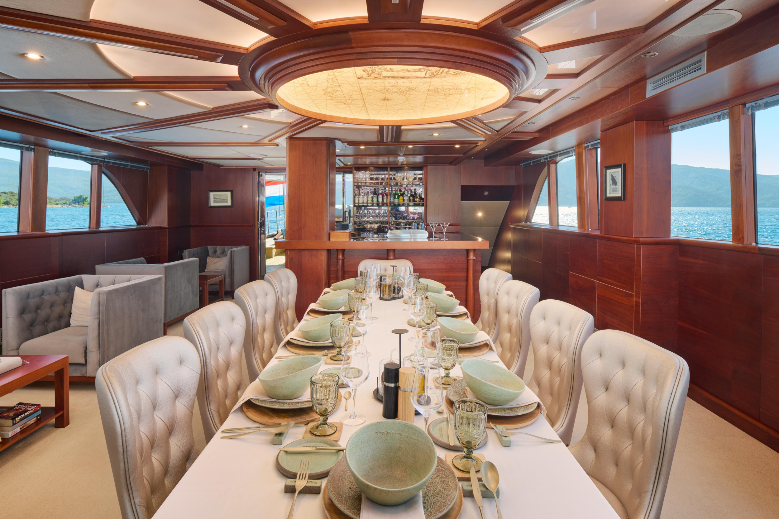 Luxury motor sailer — photo 34
