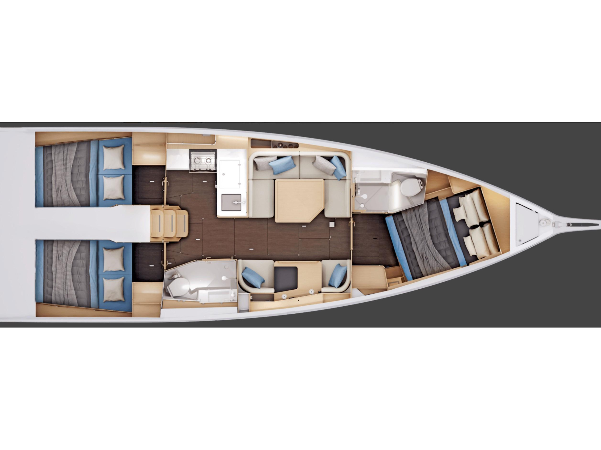Sun Odyssey 415 — photo 4