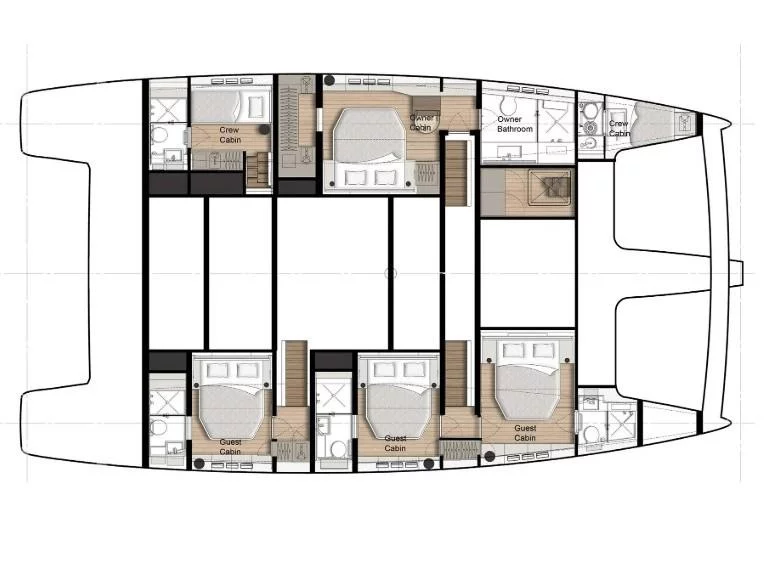 Sunreef 60 (MyMaria) Plan image - 2