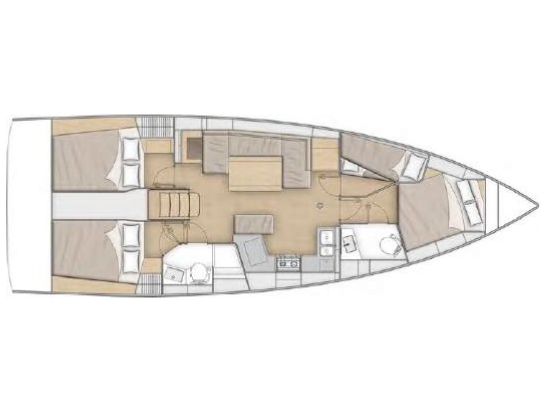 Oceanis 40.1 (4 cab.) — photo 9