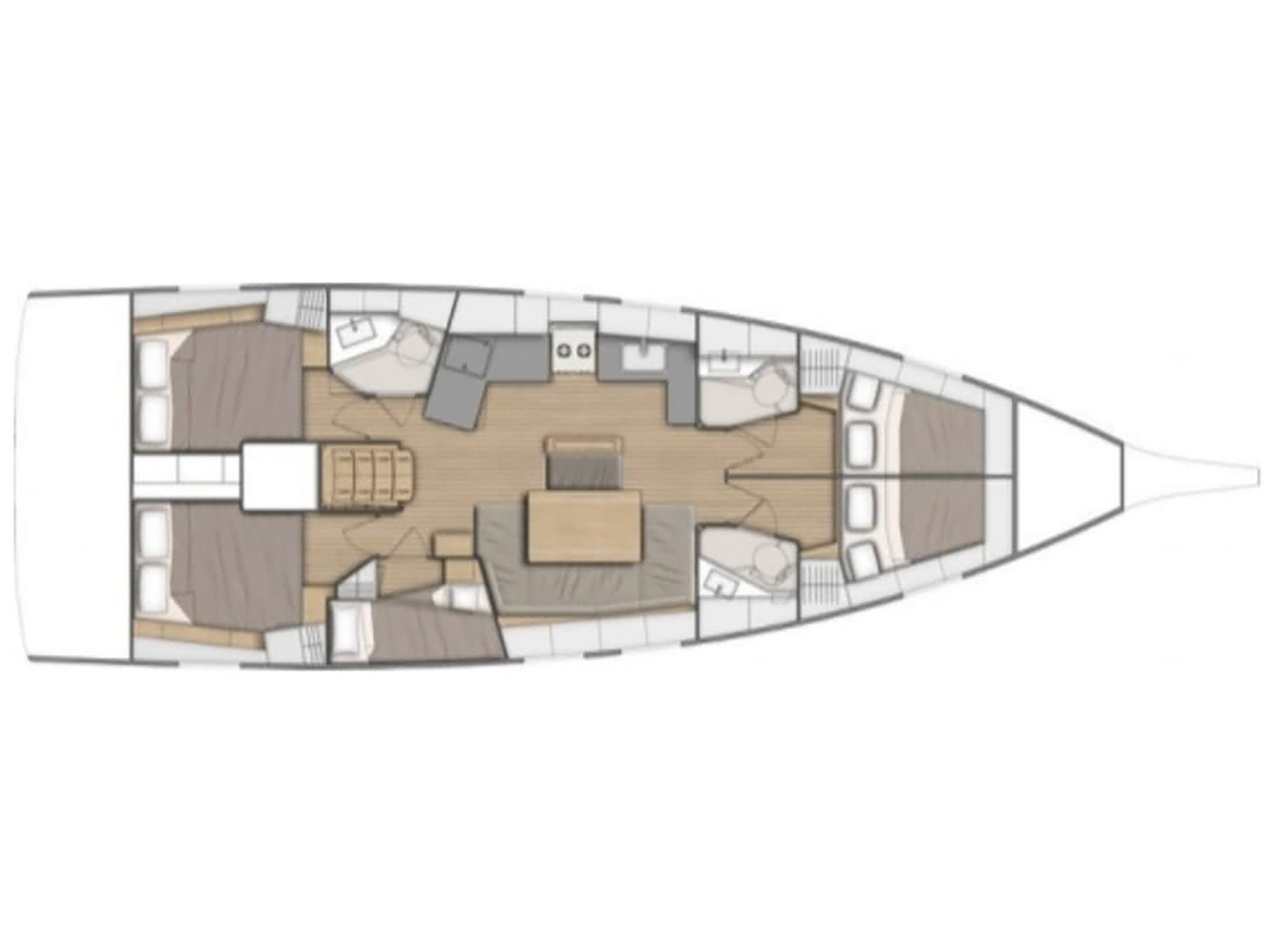 Oceanis 46.1 (5 cab.) — photo 5