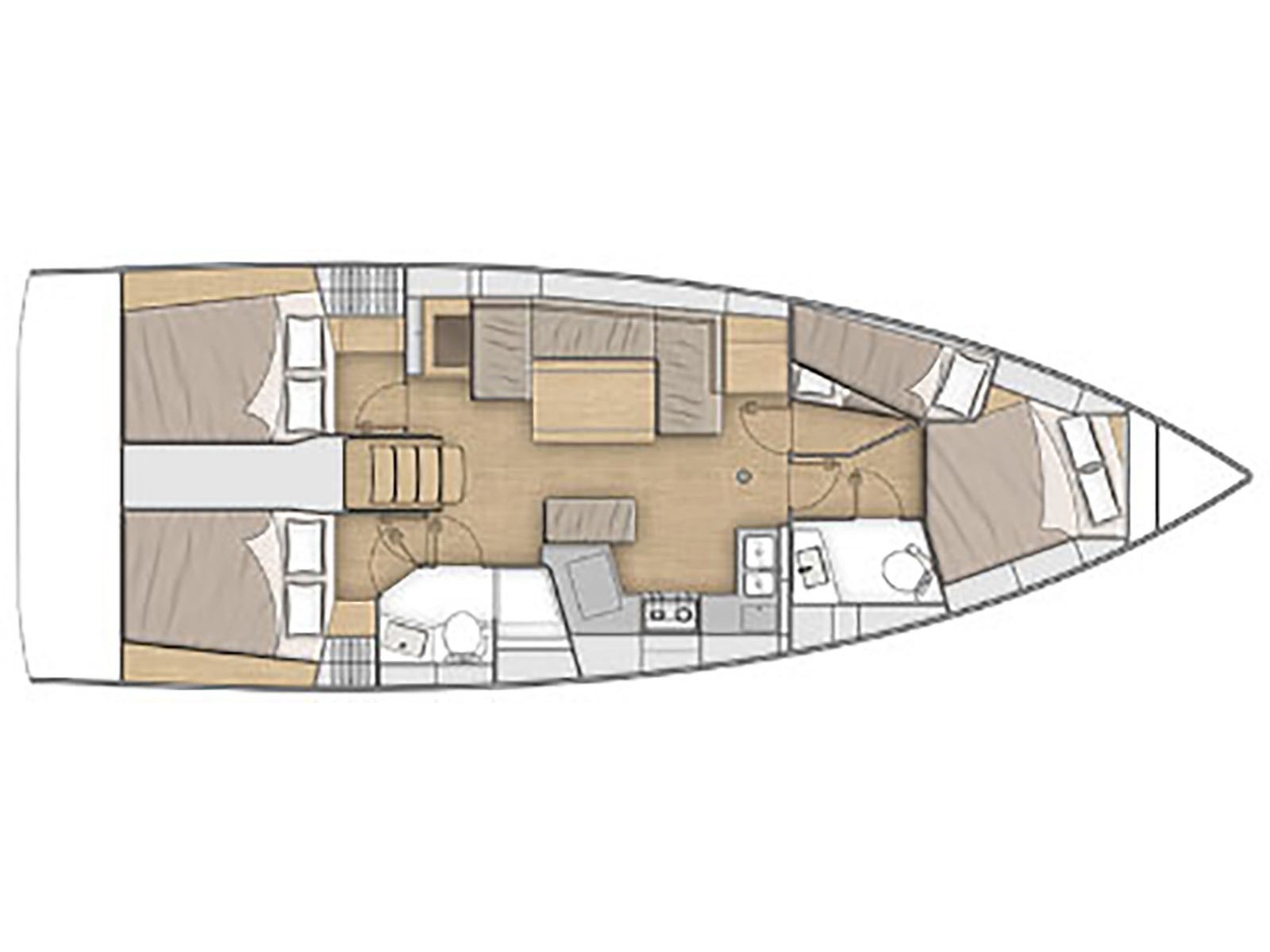 Oceanis 40.1 (4 cab.) — photo 3