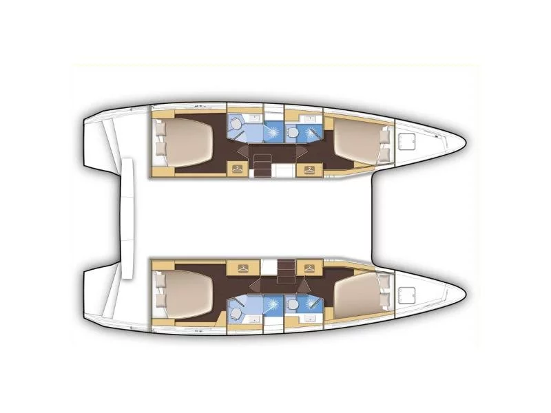 Lagoon 42 (ROYAL SALUTE) Plan image - 60