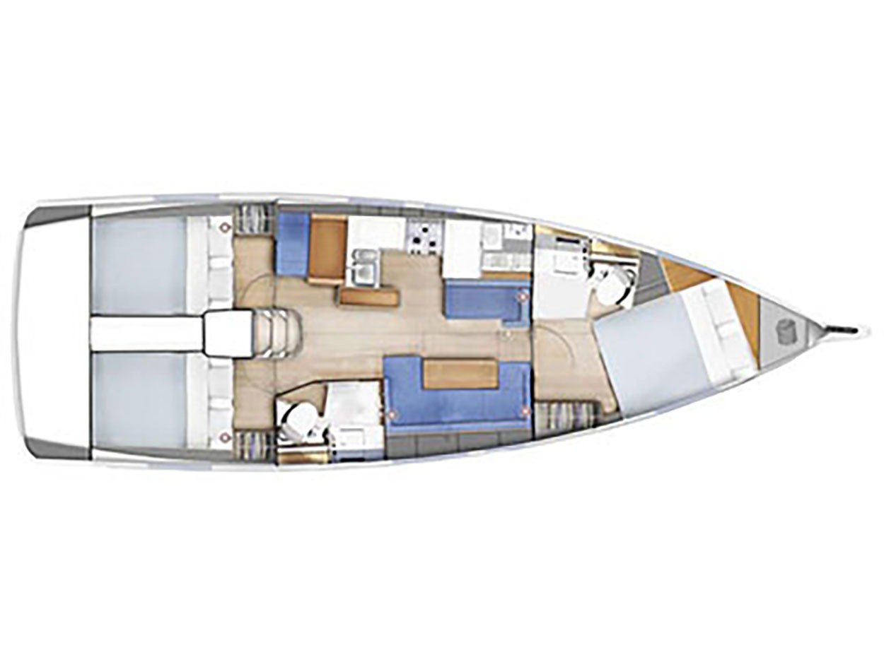 Sun Odyssey 410 (3 cab.) — photo 5