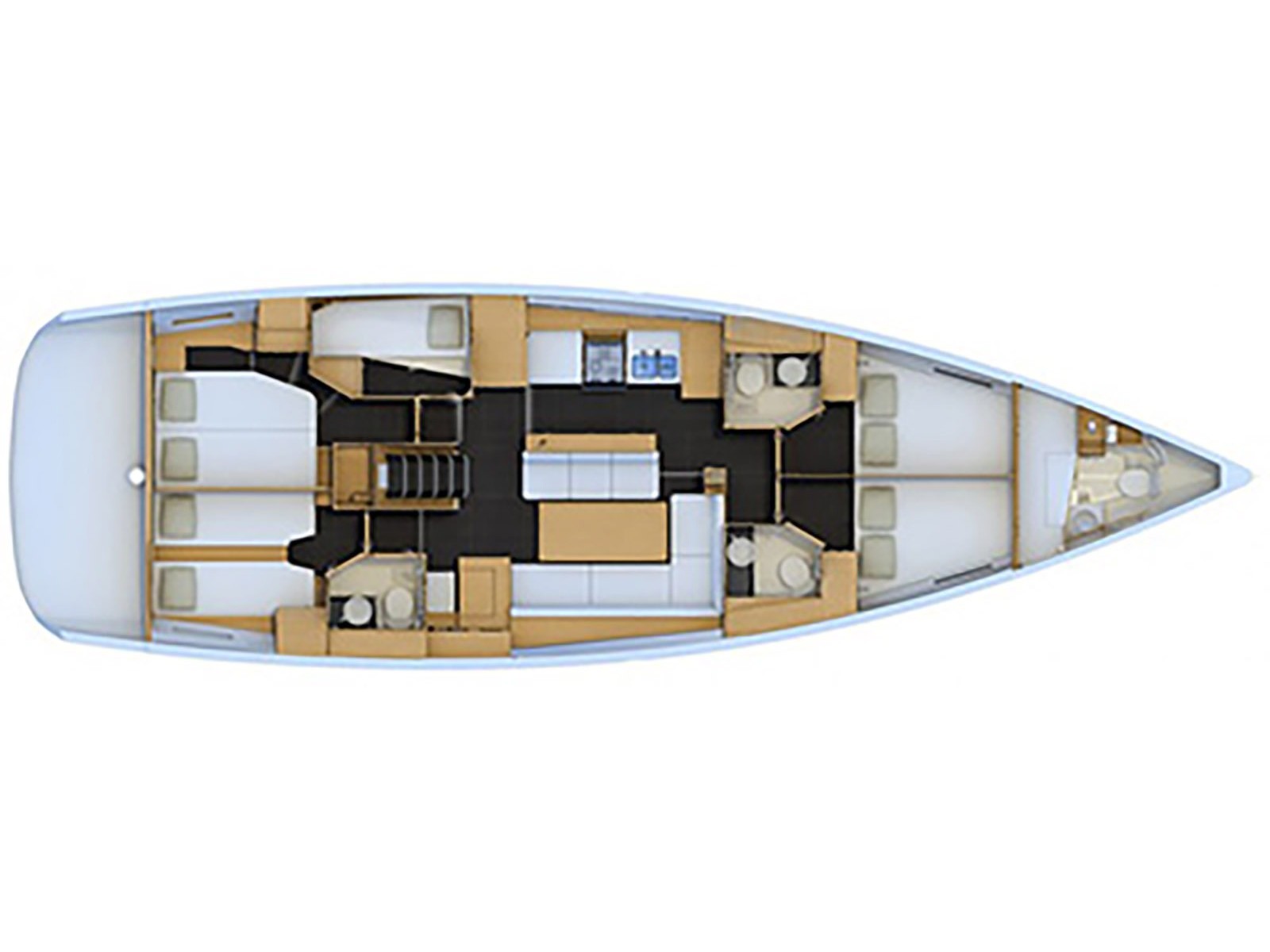 Jeanneau 54 (6 cab.) — photo 7