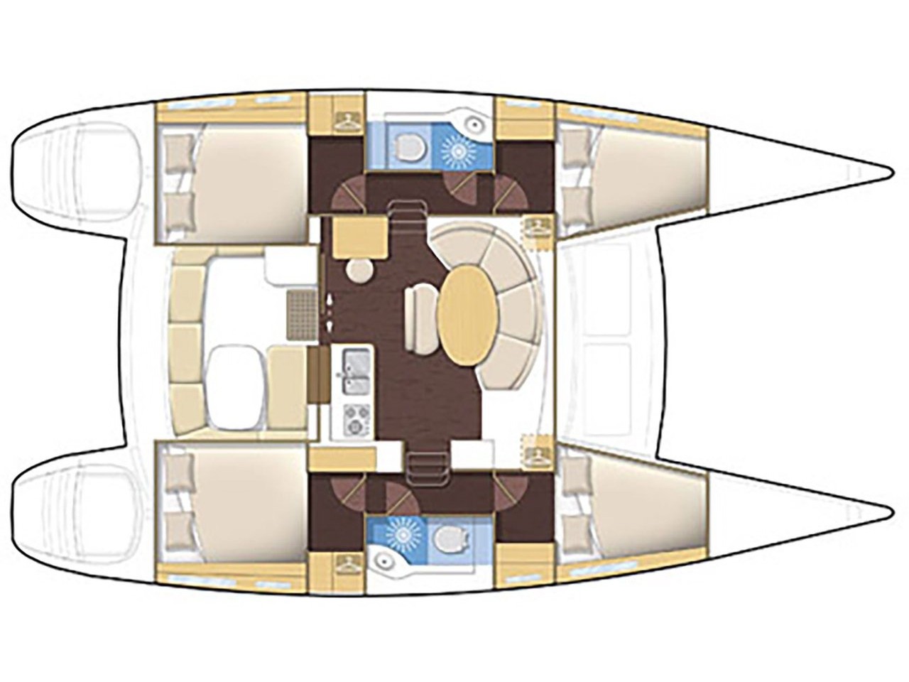 Lagoon 380 (4 cab.) — photo 7