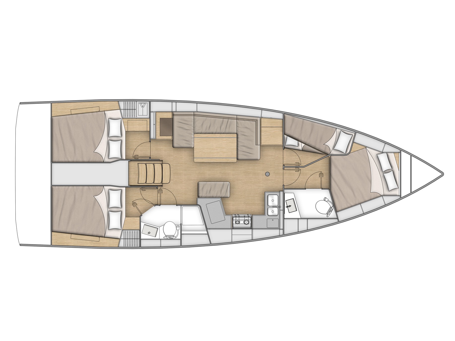 Oceanis 40.1 (4 cab.) — photo 2