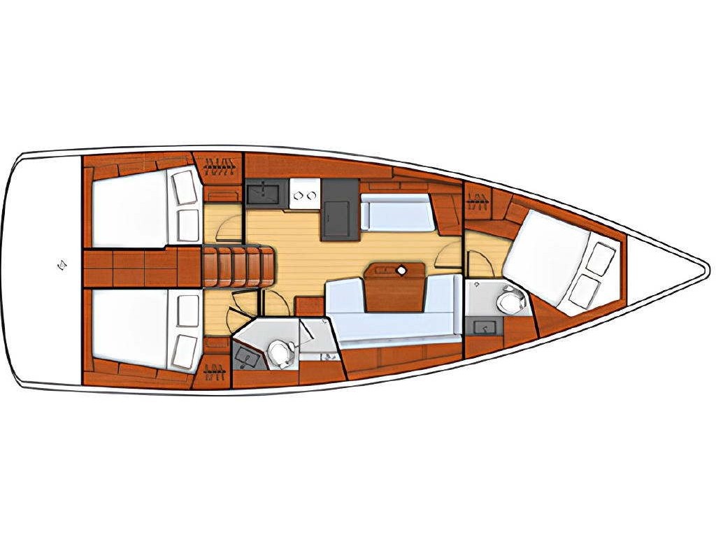 Oceanis 41.1 (3 cab.) — photo 7