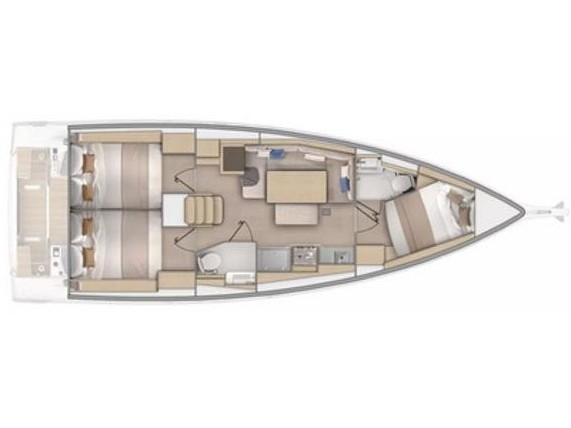 Oceanis 37.1 (3 cab.) — photo 2
