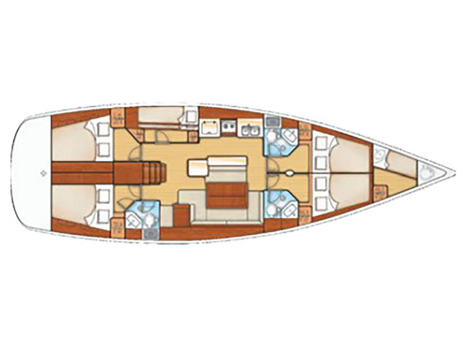 Oceanis 50 (6 cab.) — photo 3