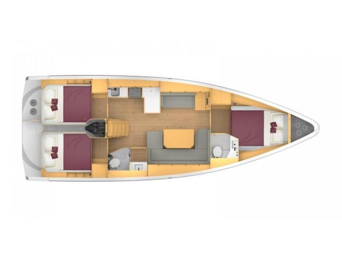 Bavaria C42 (3 cab.) — photo 10