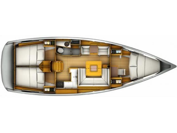 Sun Odyssey 419 (3 cab. 1WC) — photo 5
