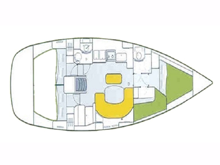 Oceanis Clipper 411 — photo 5