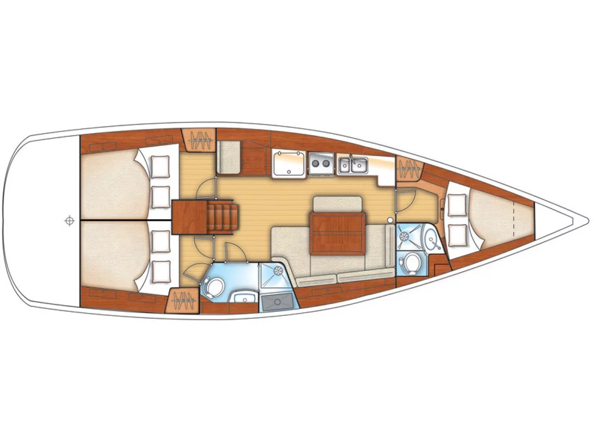 Oceanis 40 (Anassa) Plan image - 2