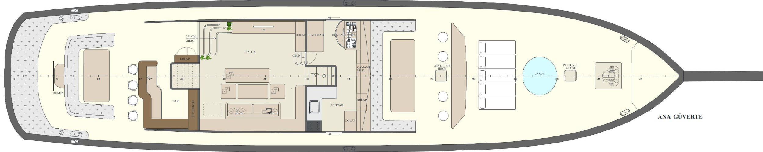 Tarkan 5 - Luxury Sailing Gulet — photo 14