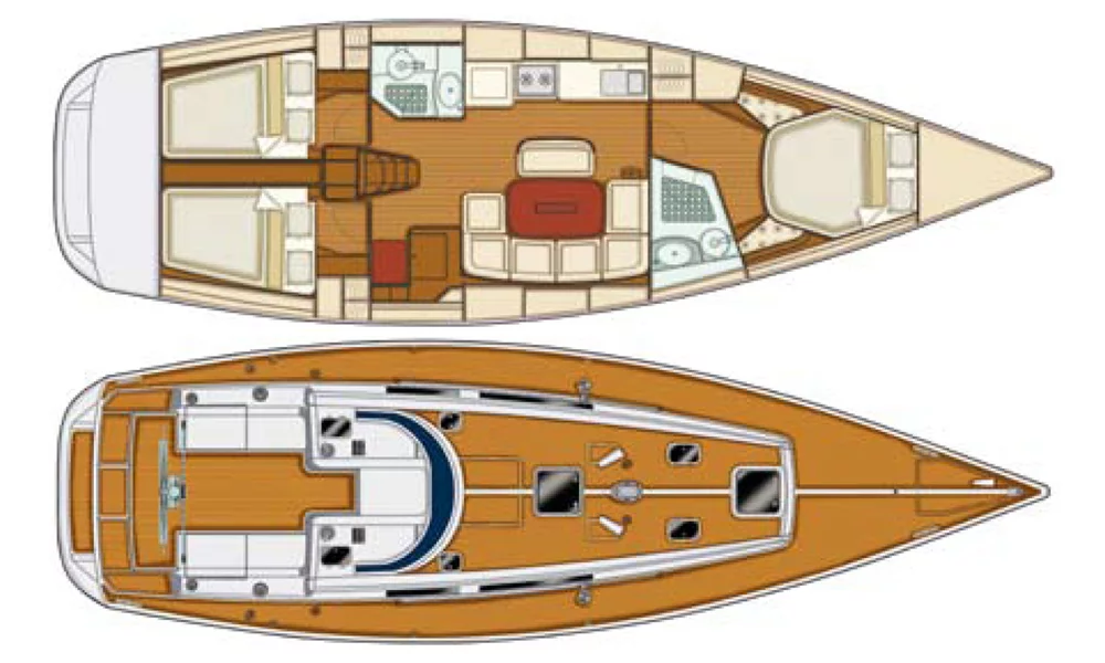 Grand Soleil 43 (Skalice) Plan image - 5