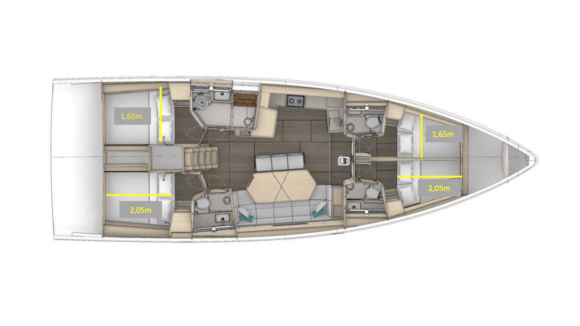 Dufour 48 SAILBOAT — photo 6