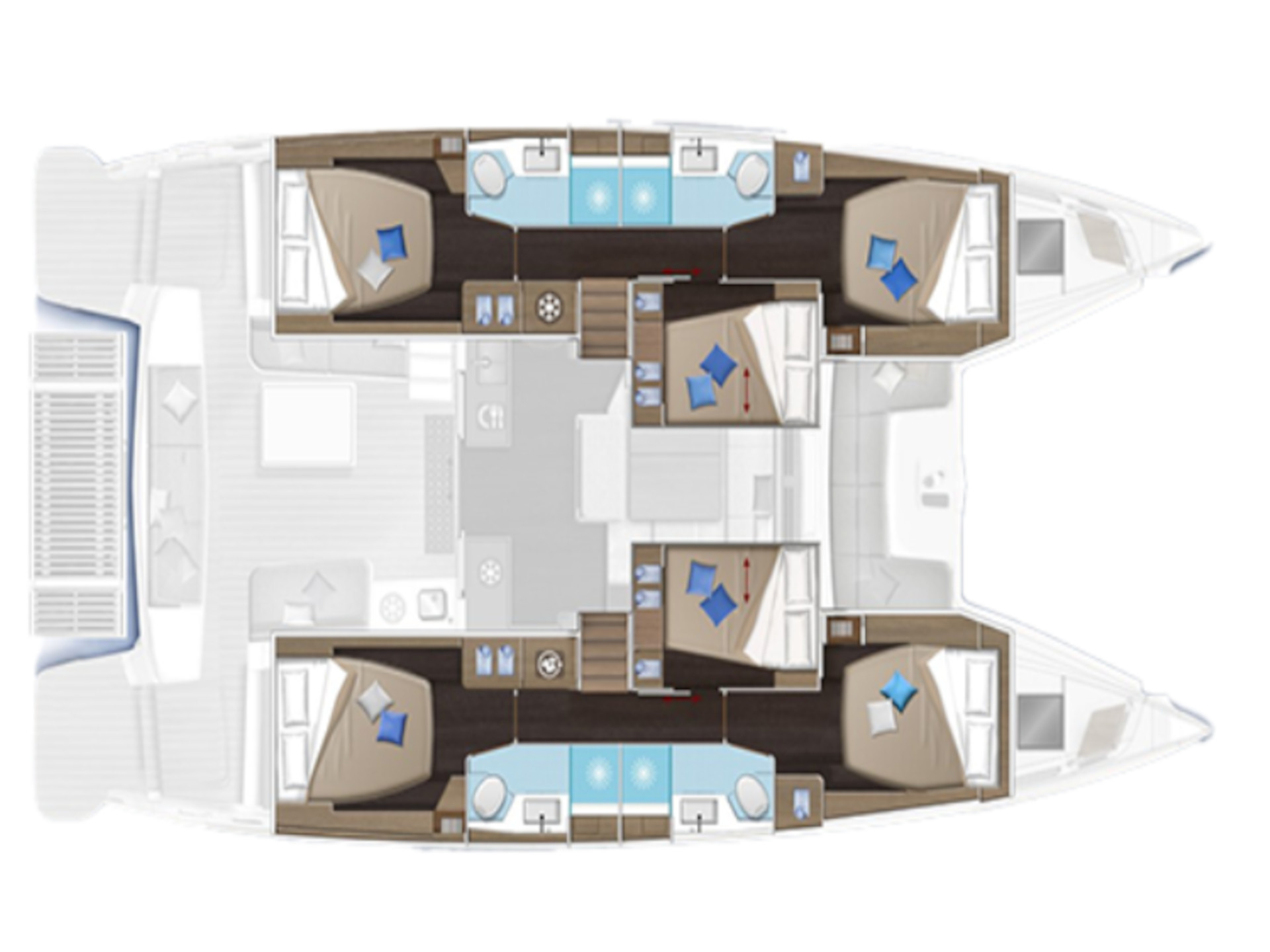 Photo #10 - Lagoon 51 (LUXURY Equipped, SKIPPERED only) (AEGEUS (, Gen, W.Maker, Teak cockpit, underwater lights)) in Athen - 17890