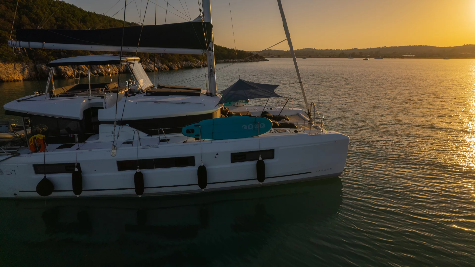 Lagoon 51 (LUXURY Equipped, SKIPPERED only) (AEGEUS (, Gen, W.Maker, Teak cockpit, underwater lights))  - 16
