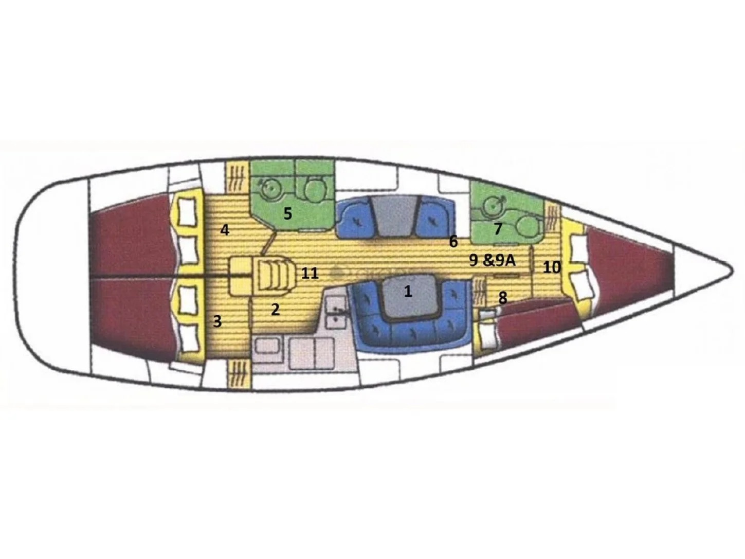 Sun Odyssey 43 — photo 15