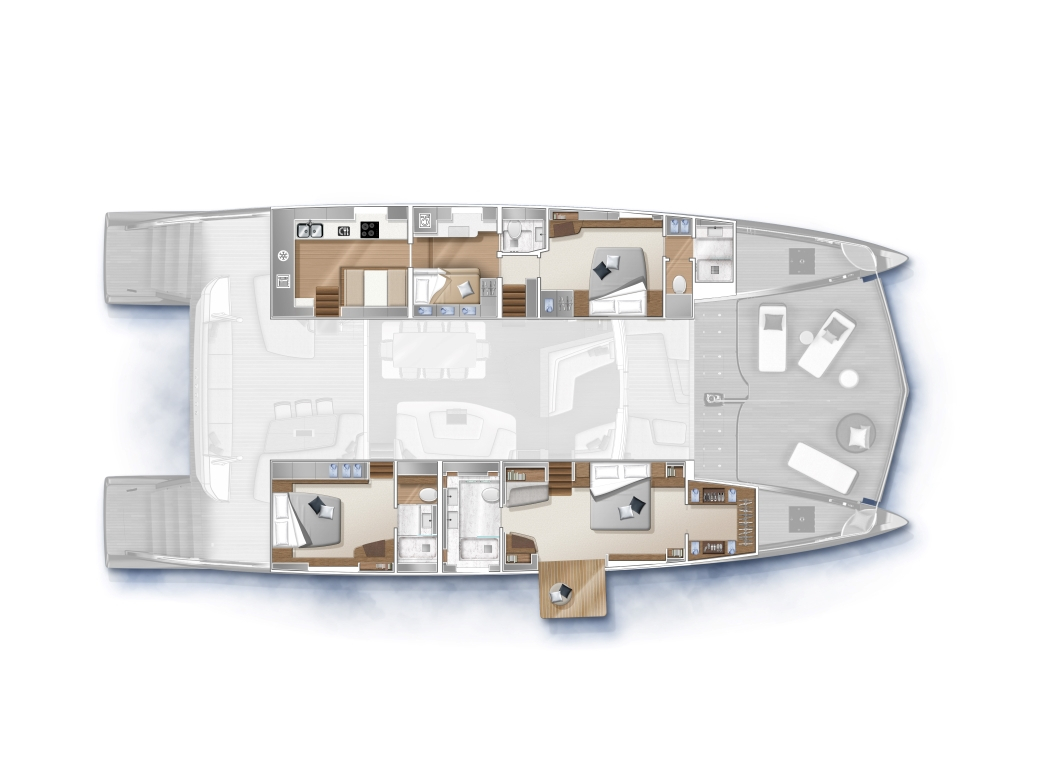 Lagoon Seventy 8 (3 cab) — photo 10