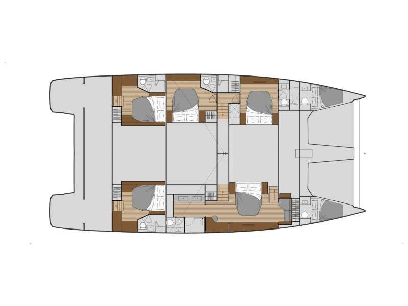 Fountaine Pajot Power Alegria 67 (5 cab) — photo 6
