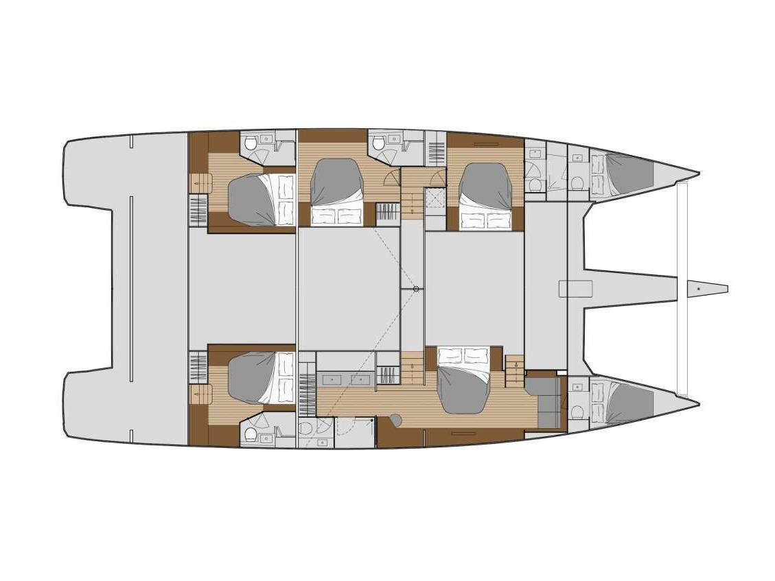 Fountaine Pajot Alegria 67 (5 cab) — photo 10