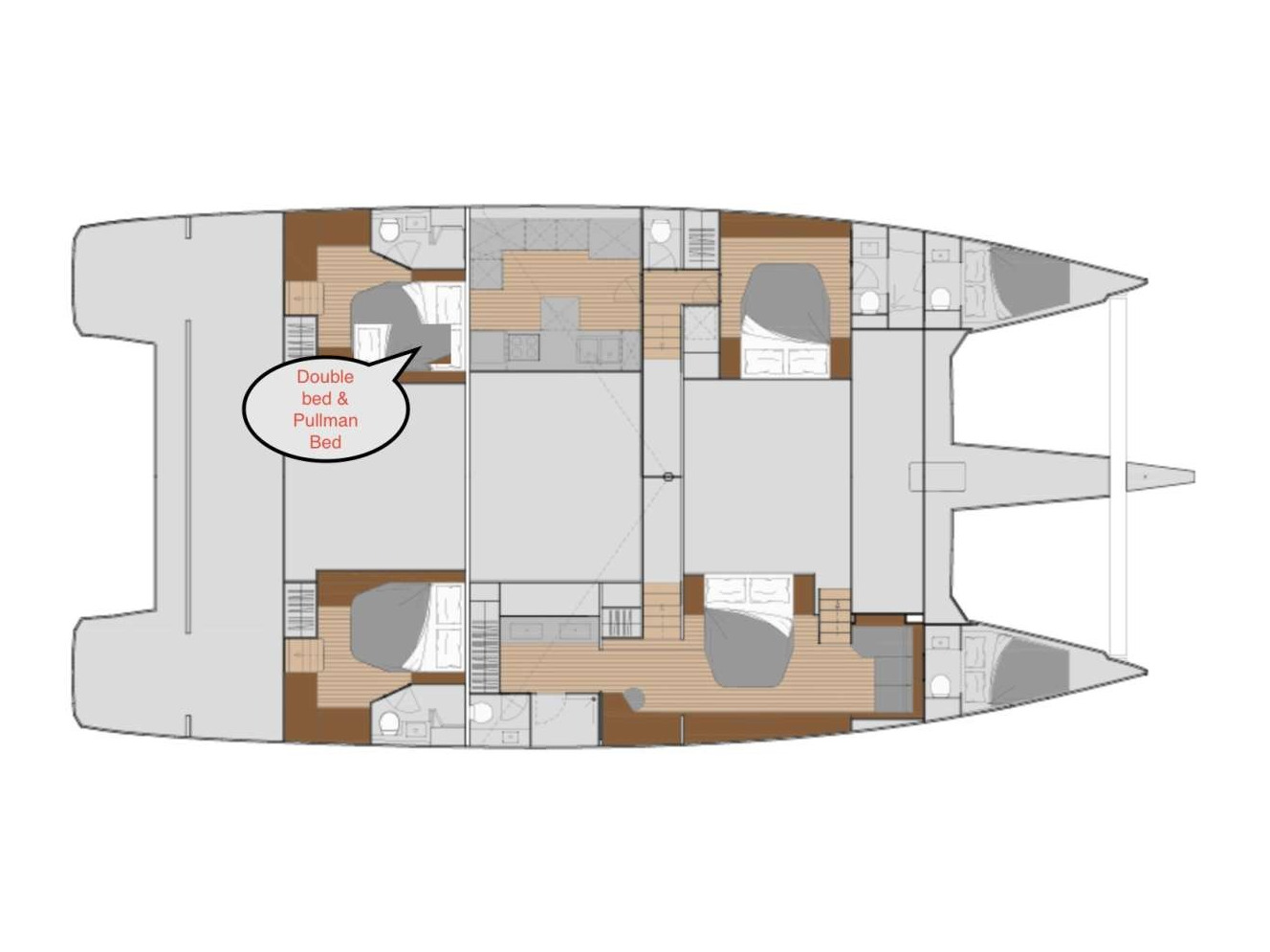 Fountaine Pajot Alegria 67 (4 cab) — photo 10