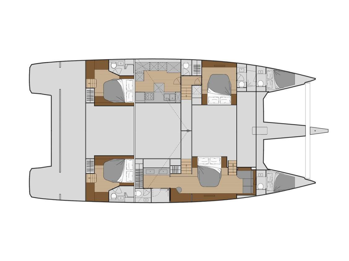 Fountaine Pajot Alegria 67 (4 cab) — photo 3