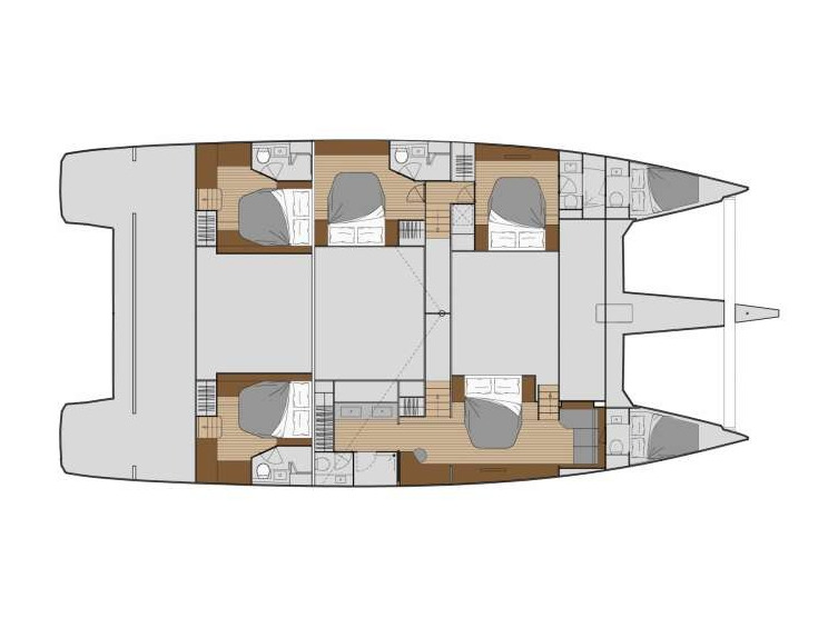 Fountaine Pajot Alegria 67 (5 cab) — photo 7