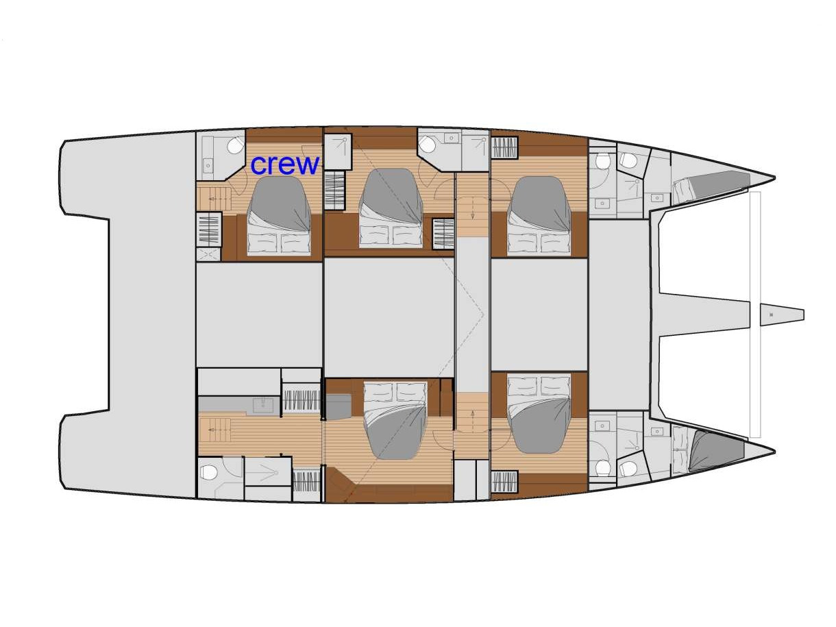 Fountaine Pajot Samana 59 (4 cab) — photo 6