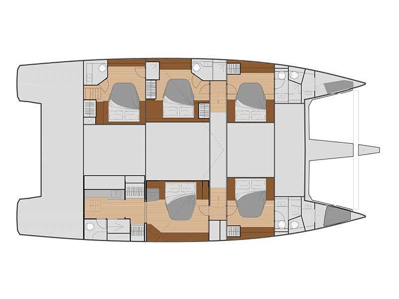 Fountaine Pajot Samana 59 (5 cab) — photo 8