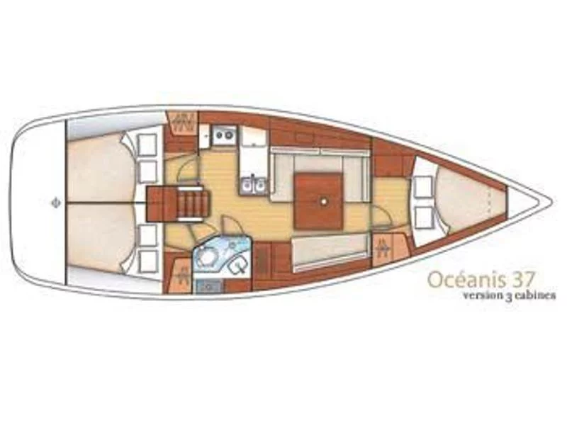 Oceanis 37 (MINA "Sails 2025") Plan image - 9