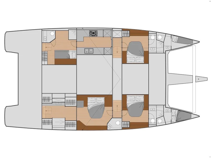 Fountaine Pajot Samana 59 (4 cab) — photo 6