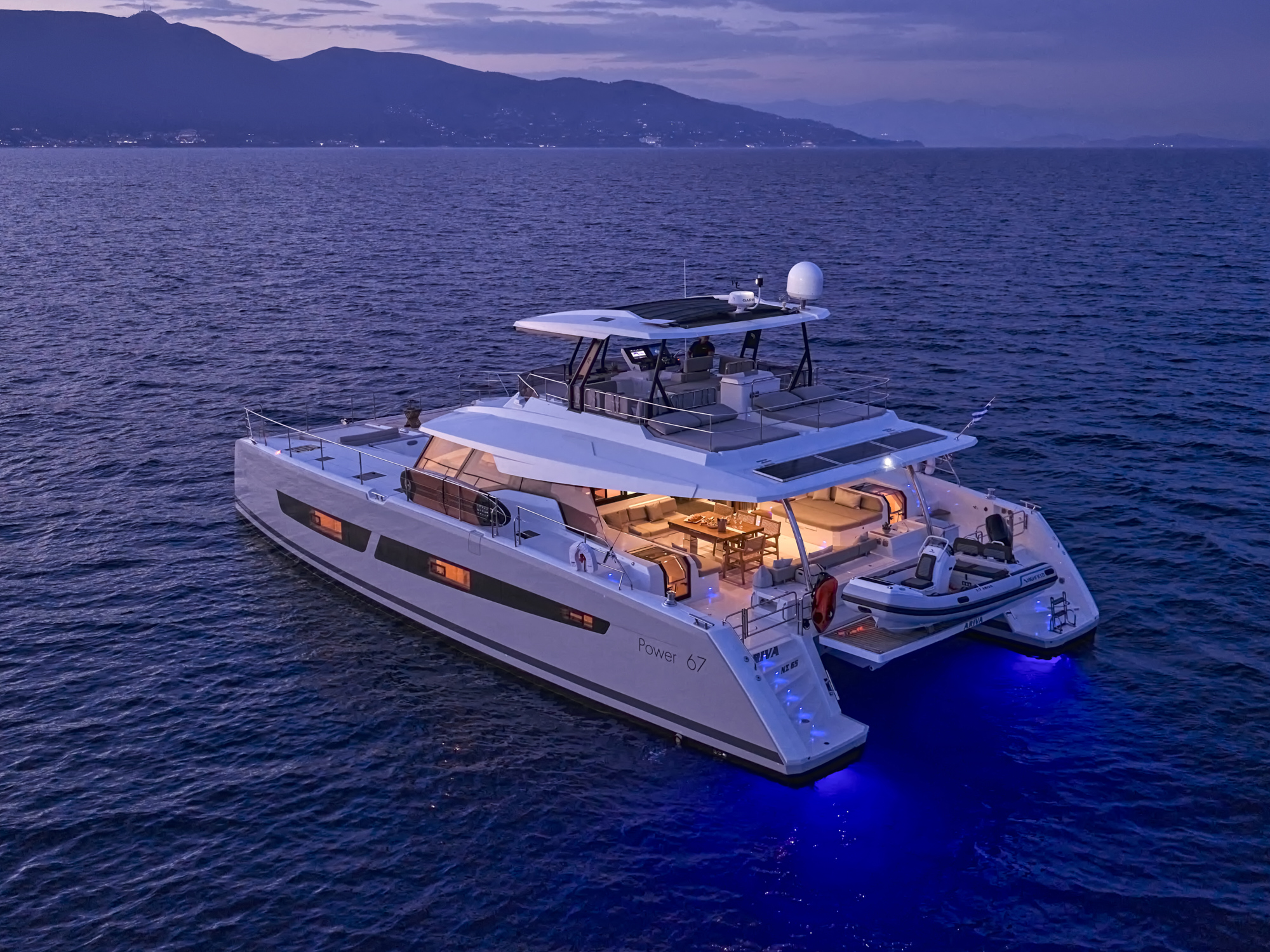 Fountaine Pajot Power Alegria 67 (5 cab) — photo 46