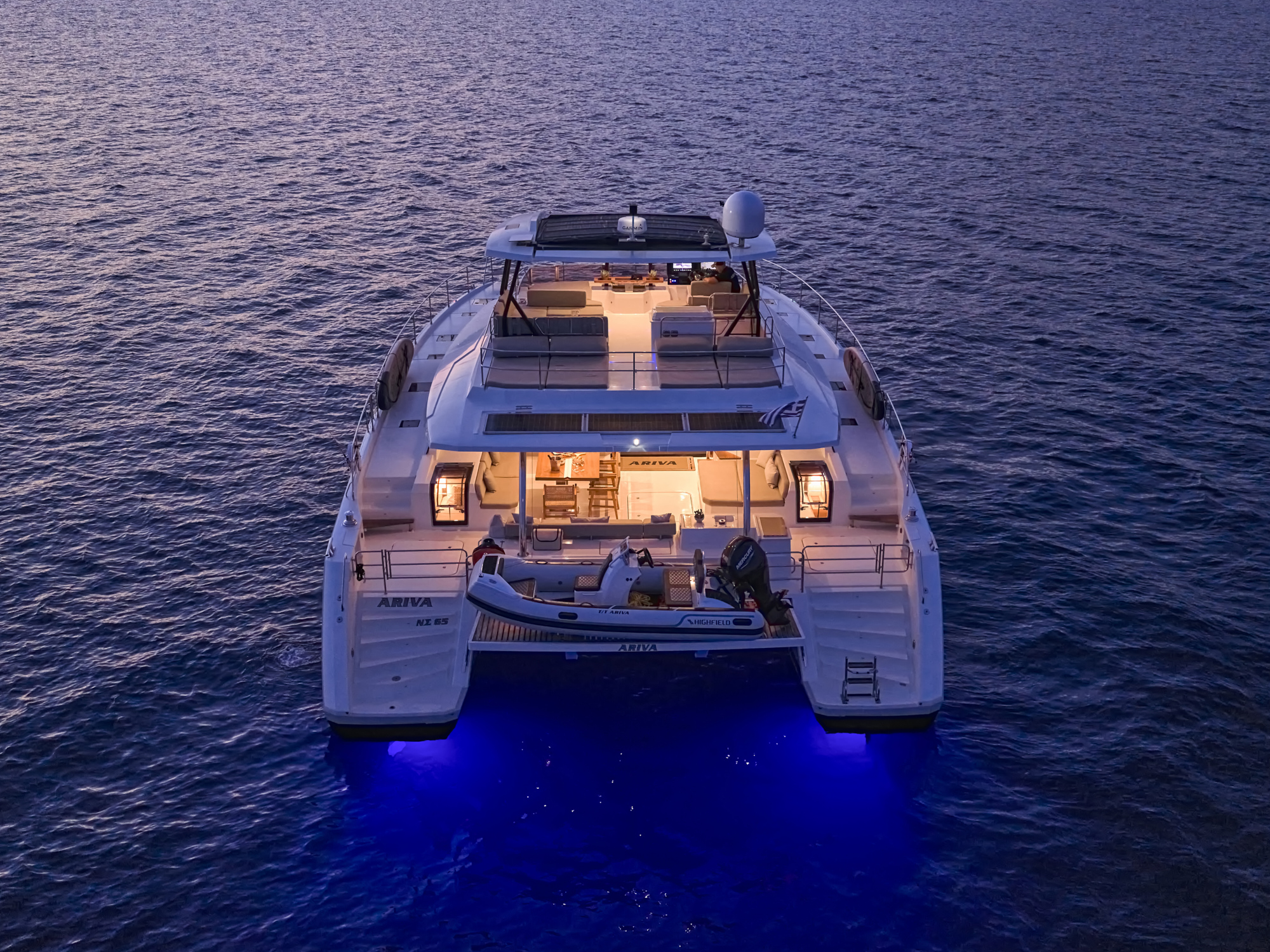 Fountaine Pajot Power Alegria 67 (5 cab) — photo 26