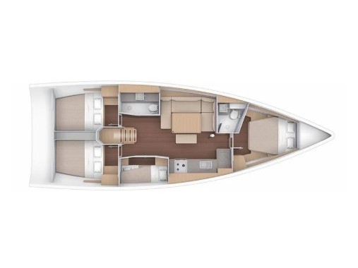 Dufour 430 GL – 4+1 CABINAS / 2 BAÑOS / 12 PAX — photo 2