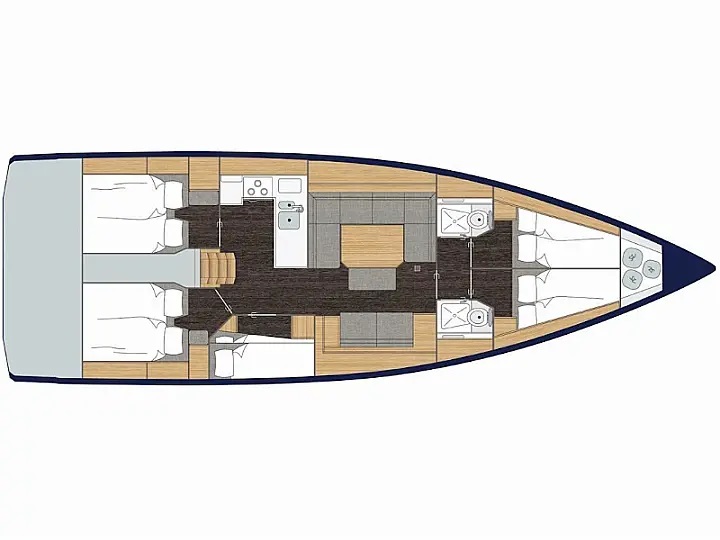 Photo #3 - Bavaria C45 (Blue Diamond) en Athènes - 61725